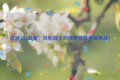 奇迹sf公益服：铁轮战士的传奇冒险等你来战！