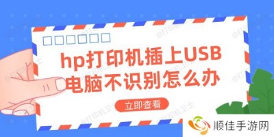 hp打印机插上USB电脑不识别怎么办 电脑不识别打印机解决方法