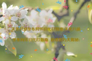 天龙八部发布网怀旧代打指南(天龙八部发布网怀旧代打指南  游戏技巧大揭秘)