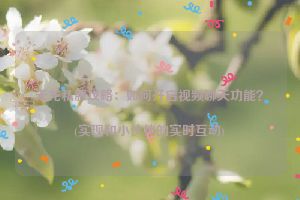 天龙私服攻略：如何开启视频聊天功能？(实现和小伙伴的实时互动)