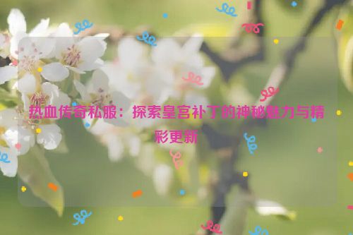 热血传奇私服：探索皇宫补丁的神秘魅力与精彩更新