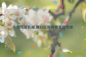 永恒奇迹私服,魔幻征程探索无限奇迹