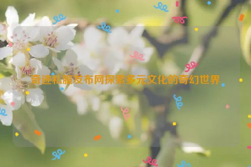 奇迹私服发布网探索多元文化的奇幻世界